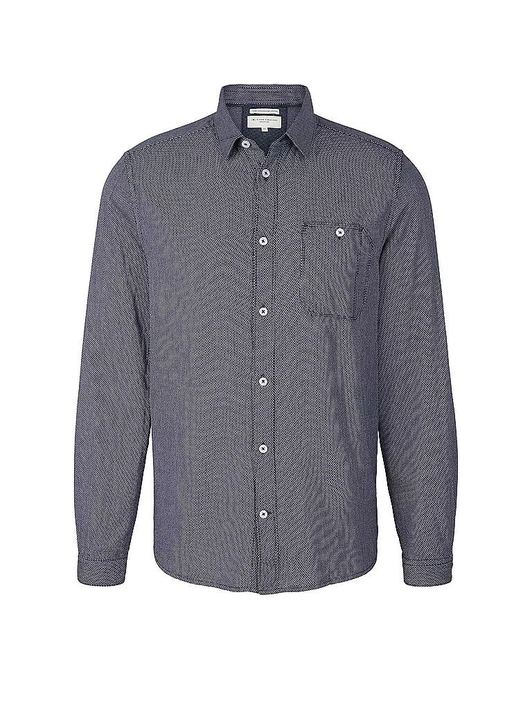 TOM TAILOR | Chemise | Bleu foncé