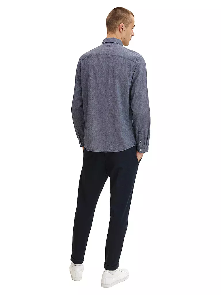 TOM TAILOR | Chemise | Bleu foncé