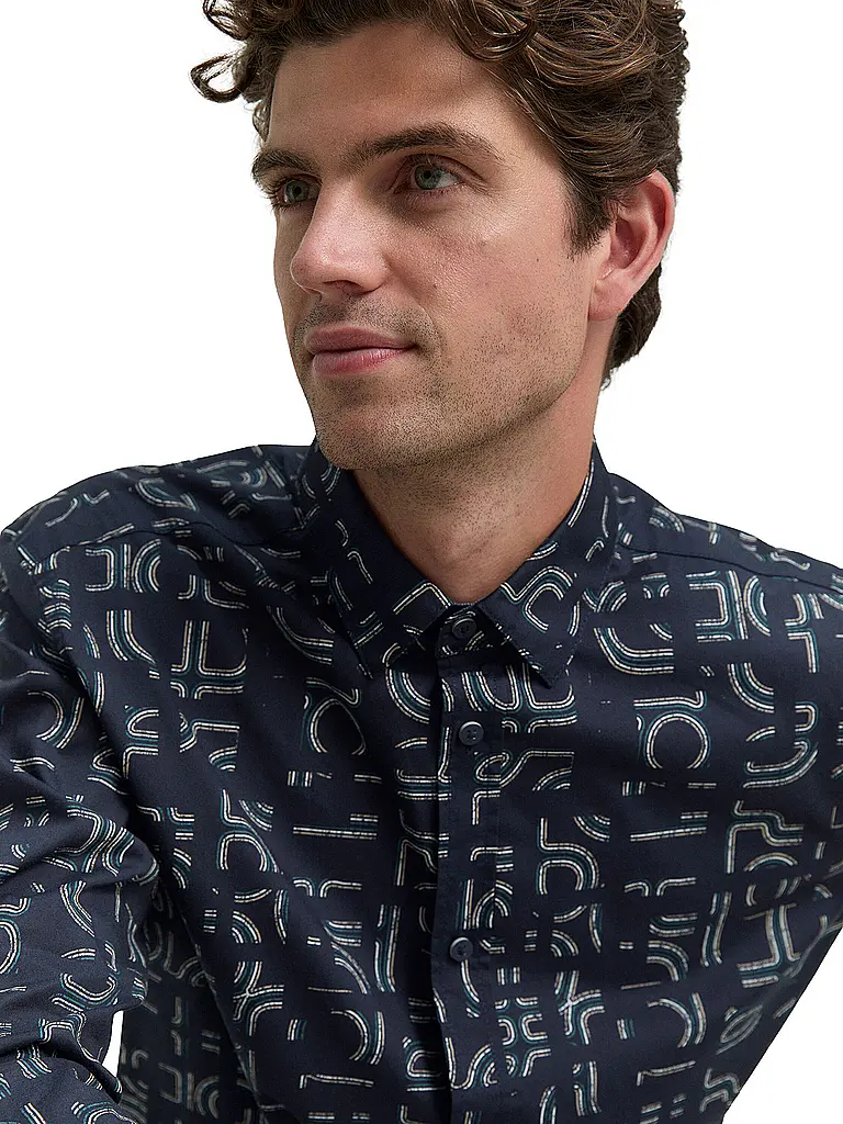 TOM TAILOR | Chemise | blau