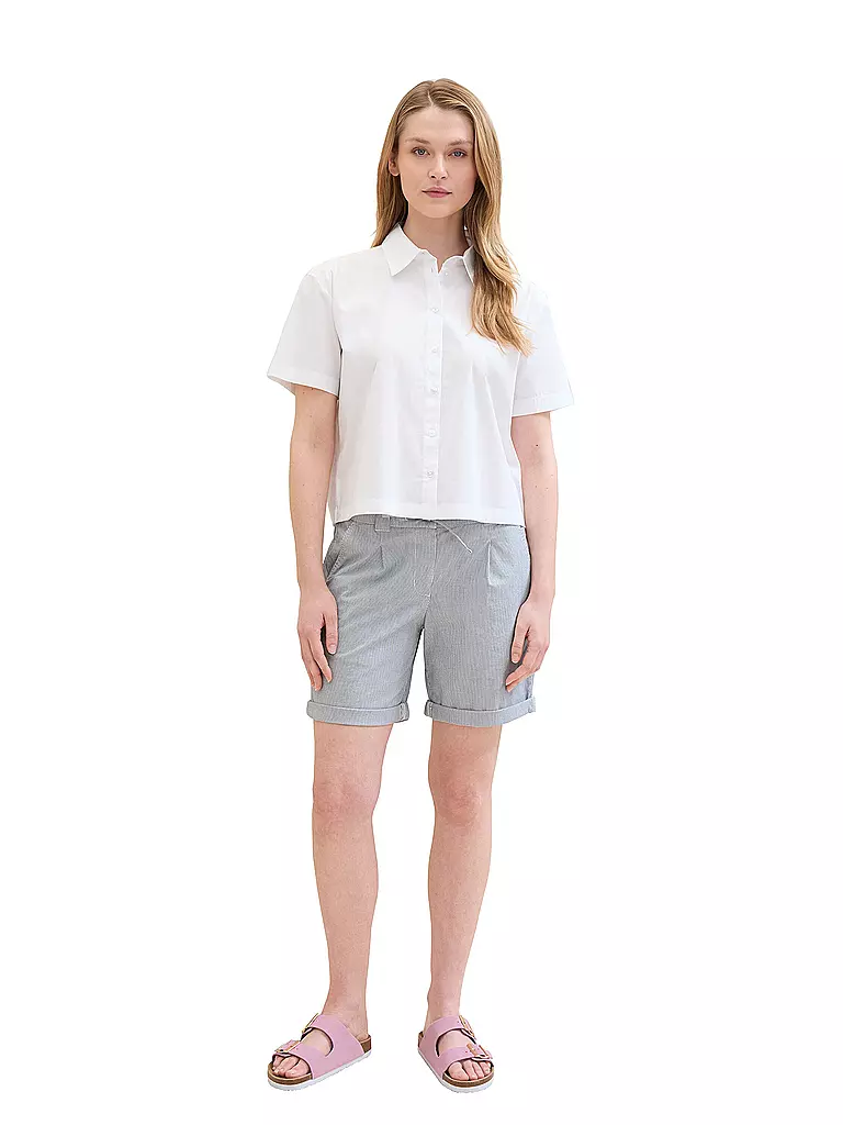 TOM TAILOR | Chinoshorts  | Blanc