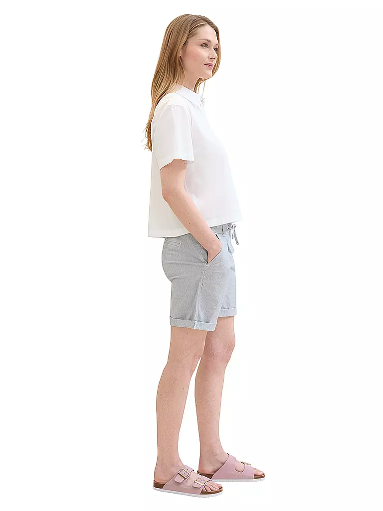 TOM TAILOR | Chinoshorts  | Blanc