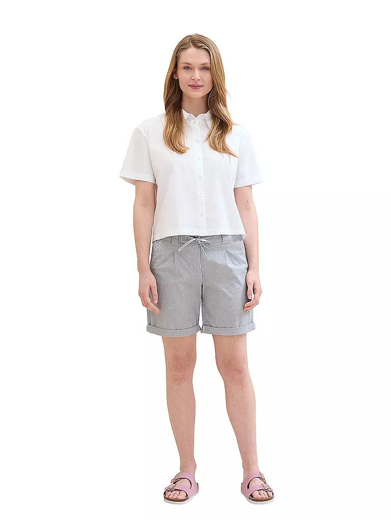 TOM TAILOR | Chinoshorts  | Blanc