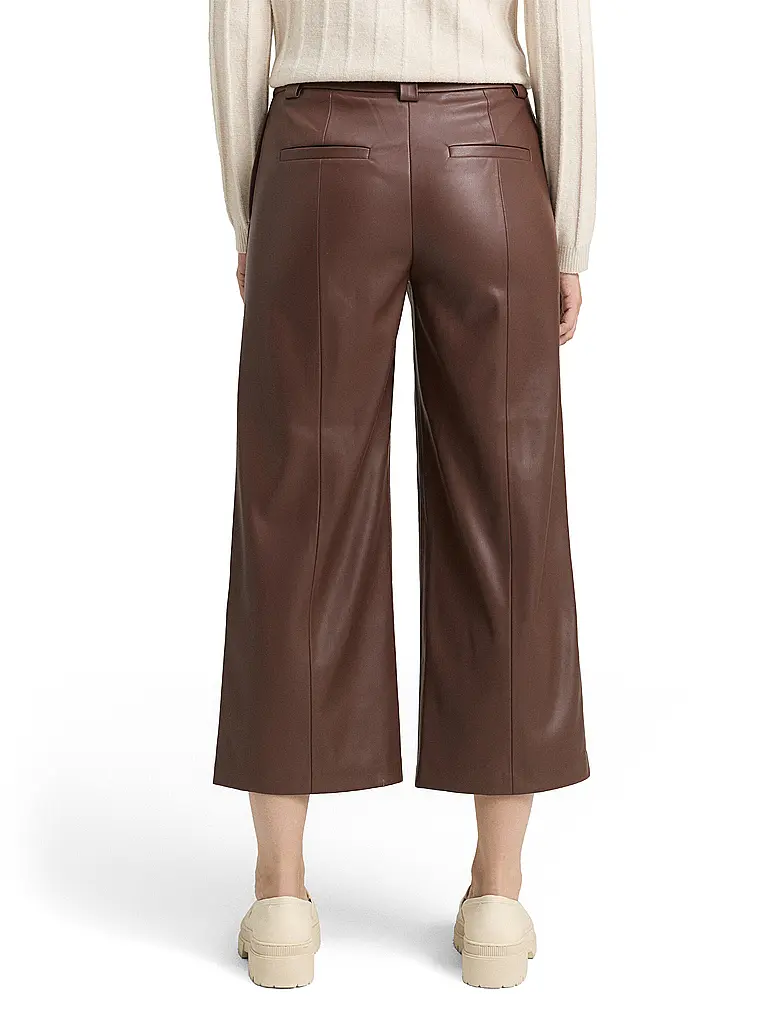 TOM TAILOR | Culotte aspect cuir | 