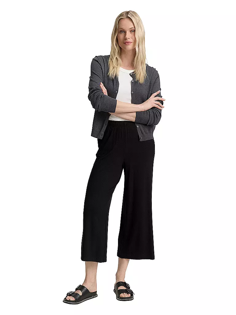 TOM TAILOR | Culotte | schwarz