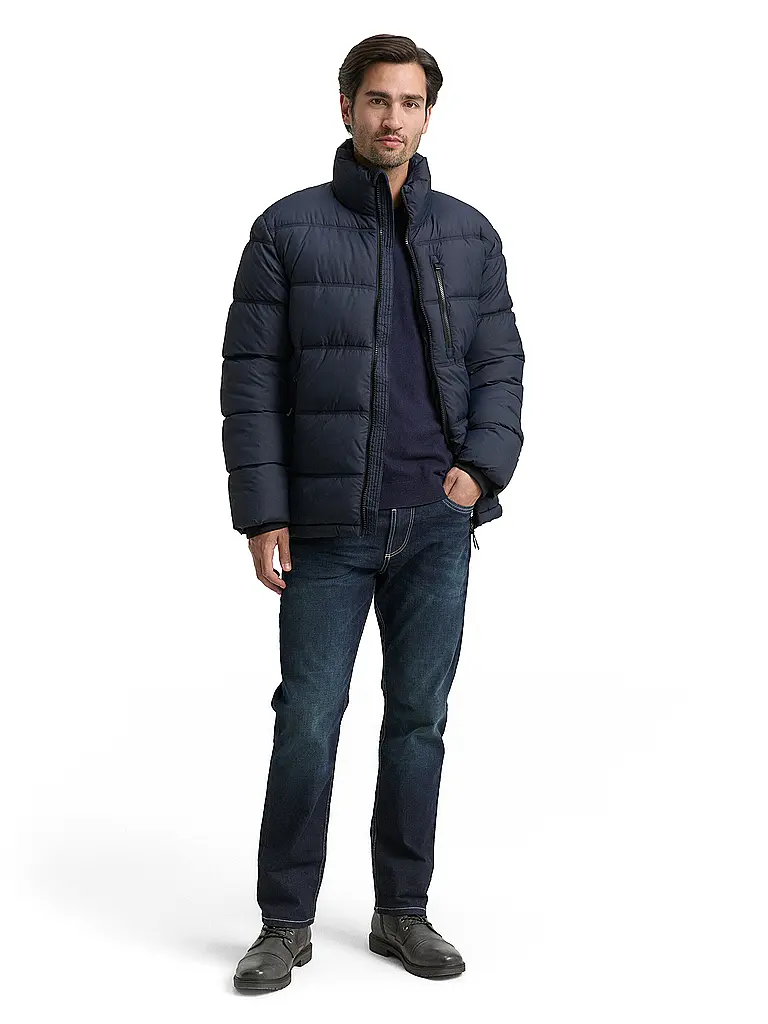 TOM TAILOR | Doudoune | Bleu foncé