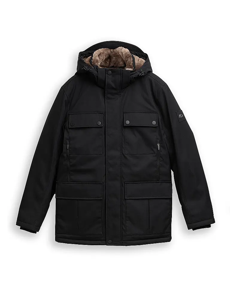 TOM TAILOR | Fieldjacket | schwarz