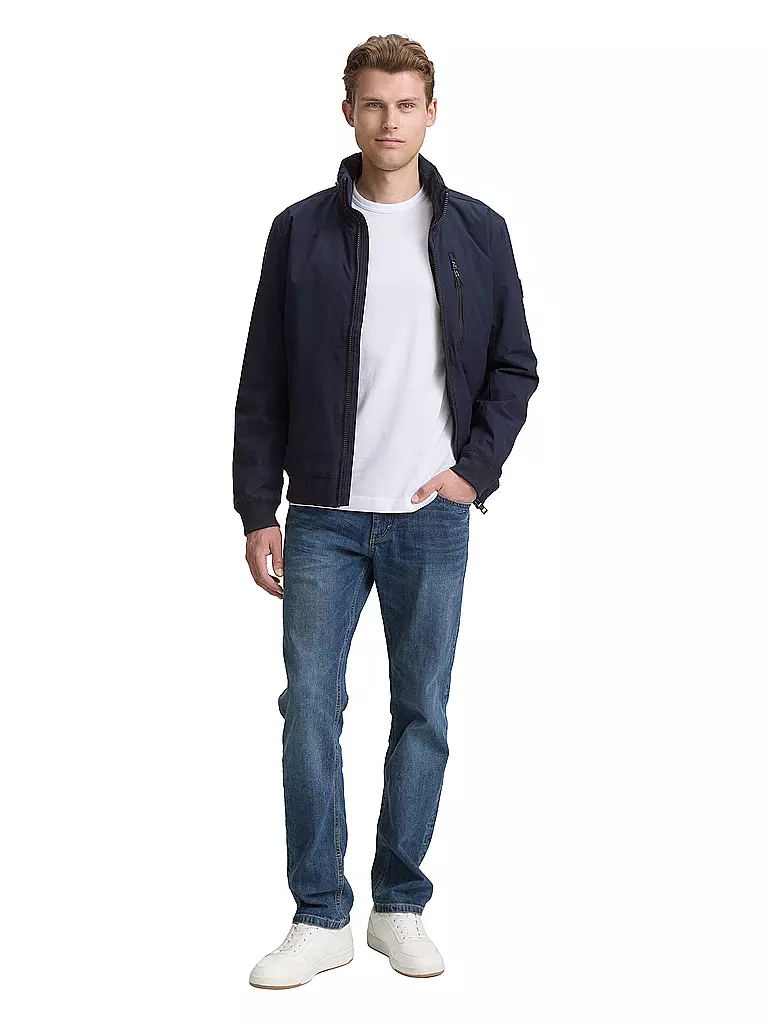 TOM TAILOR | Fieldjacket | Bleu foncé