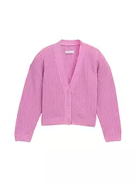 TOM TAILOR | Gilet en tricot pour fille | Rose vif