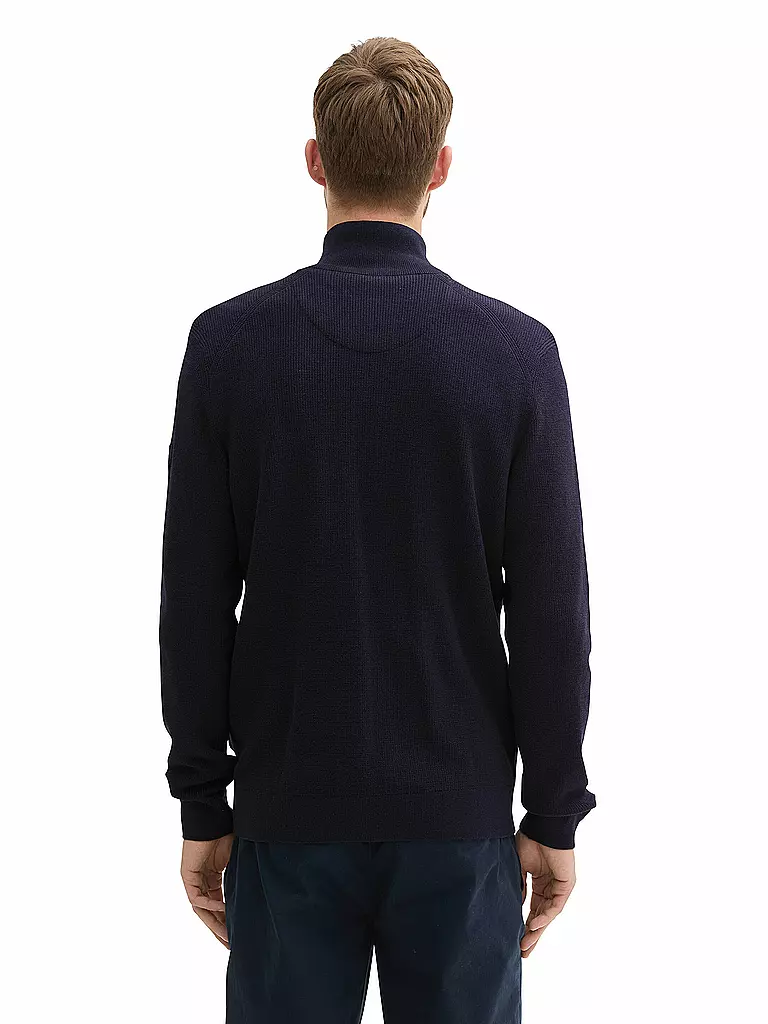 TOM TAILOR | Gilet en tricot | dunkelblau