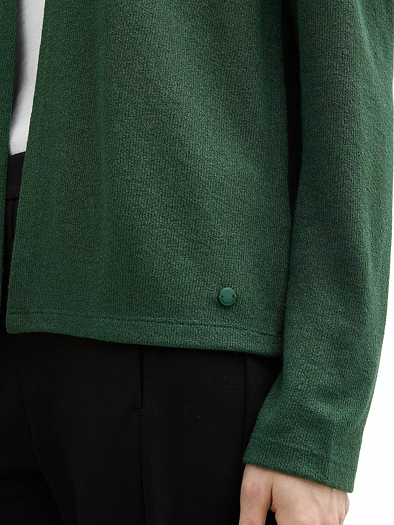 TOM TAILOR | Gilet en tricot | dunkelgrün