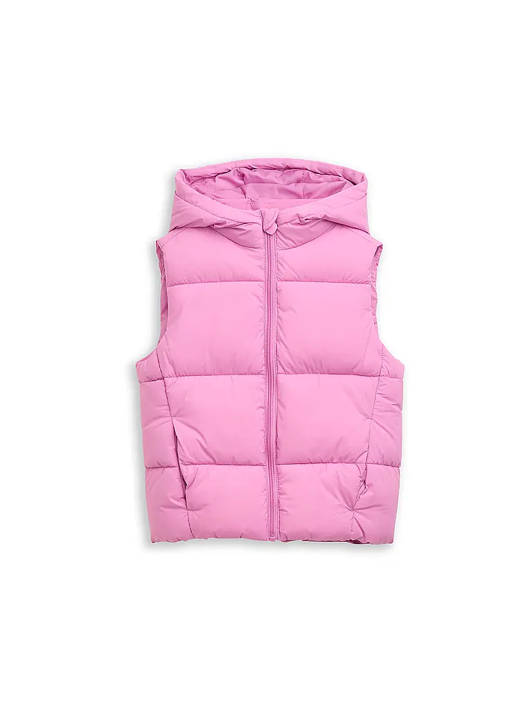 TOM TAILOR | Gilet matelassé pour fille | pink