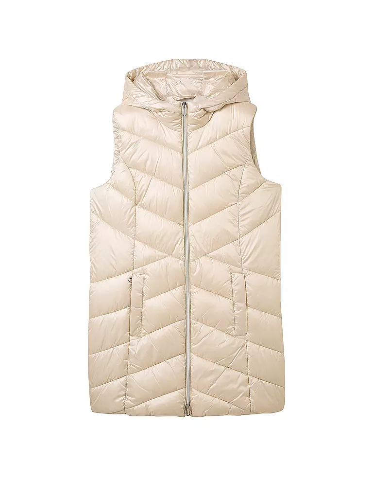 TOM TAILOR | Gilet matelassé | beige