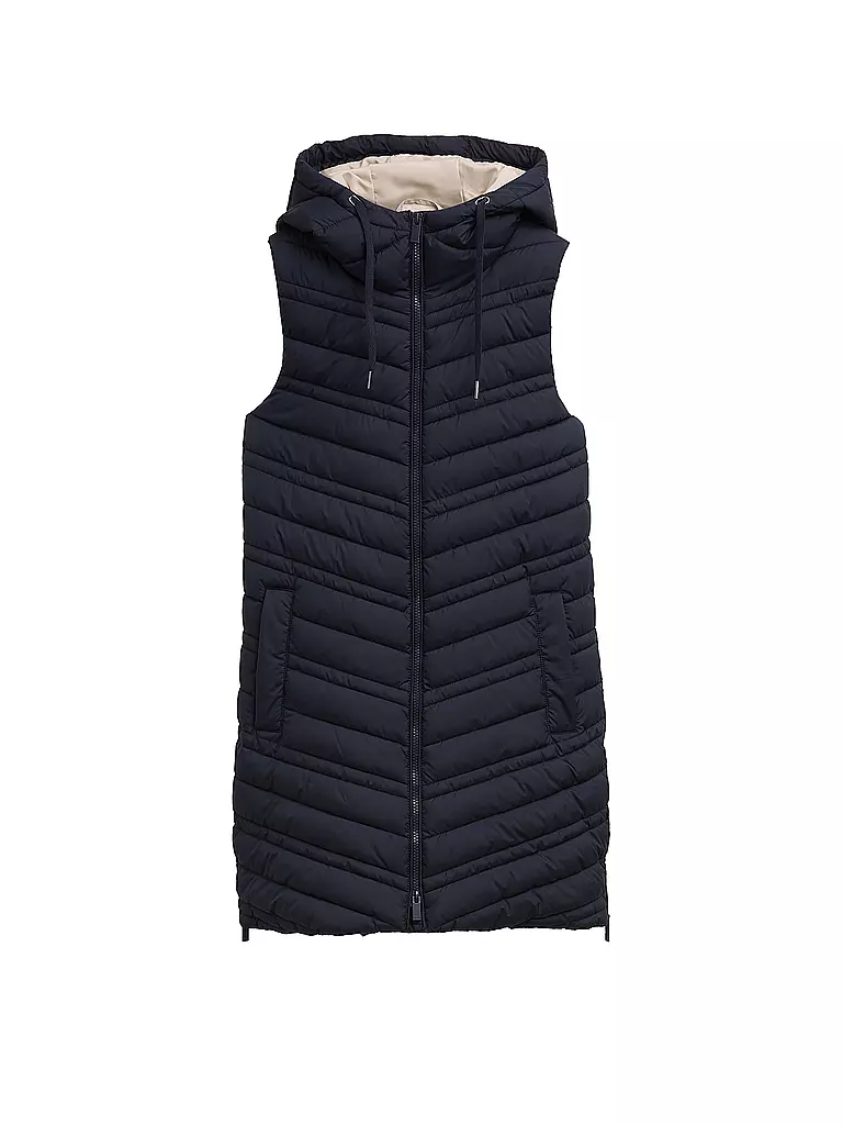 TOM TAILOR | Gilet matelassé | dunkelblau