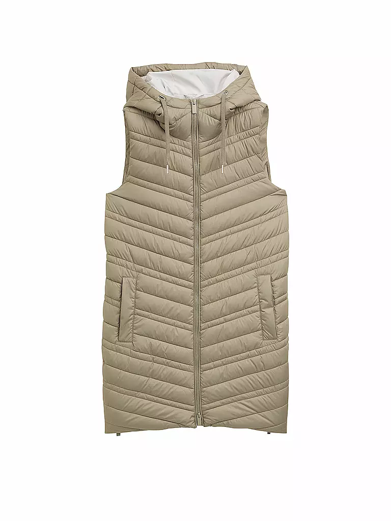 TOM TAILOR | Gilet matelassé | olive
