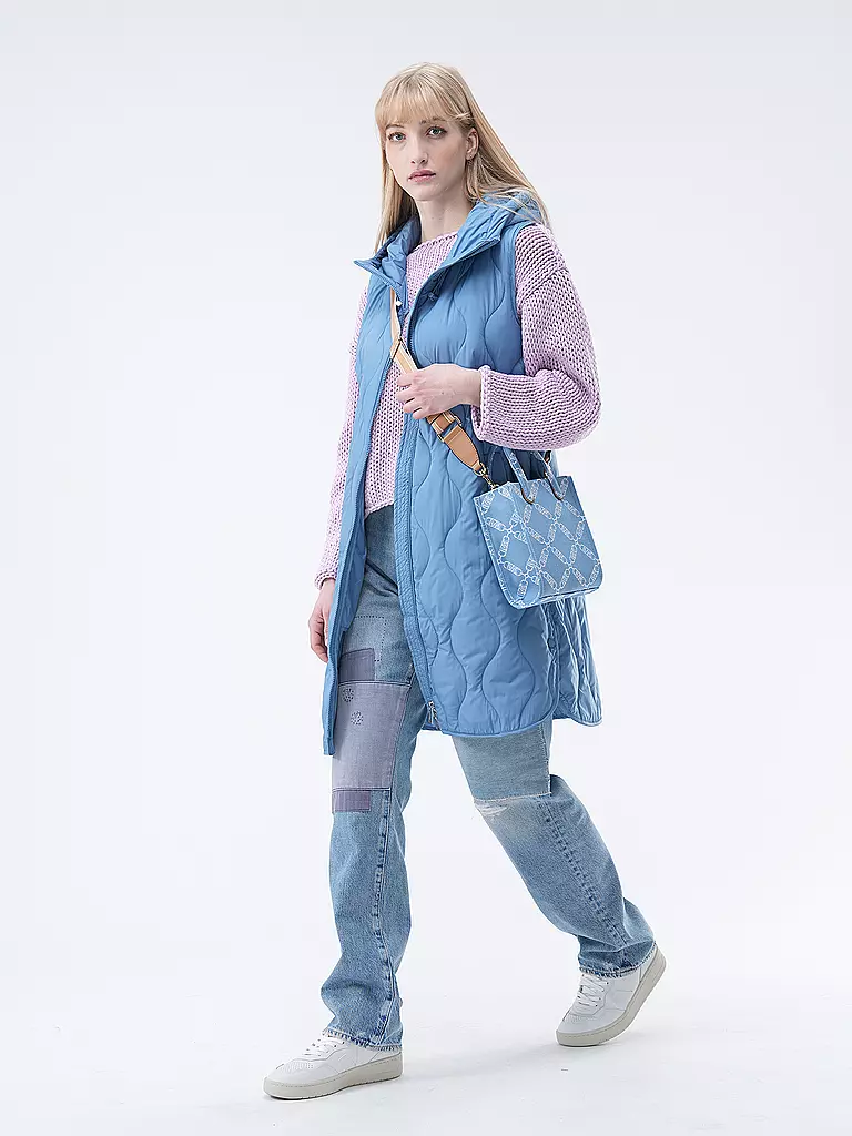 TOM TAILOR | Gilet matelassé | blau
