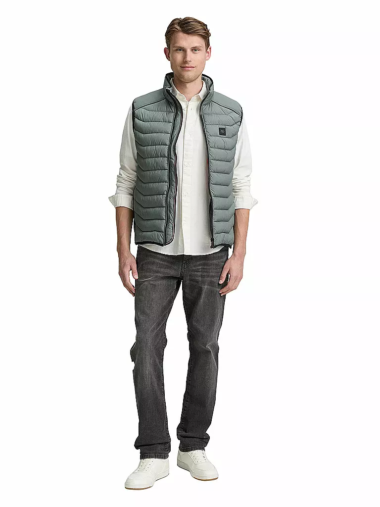 TOM TAILOR | Gilet matelassé | grün
