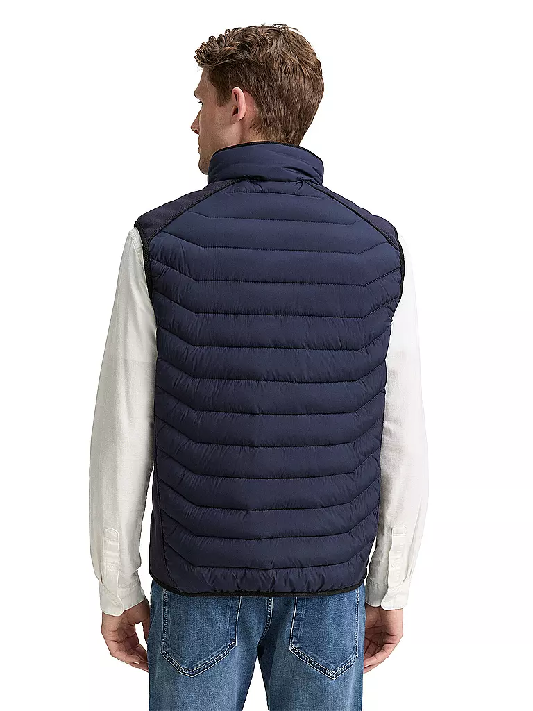 TOM TAILOR | Gilet matelassé | blau