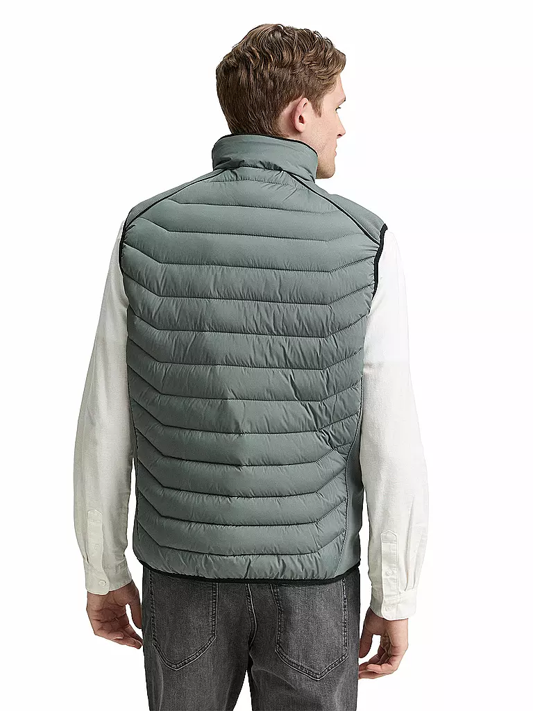 TOM TAILOR | Gilet matelassé | grün