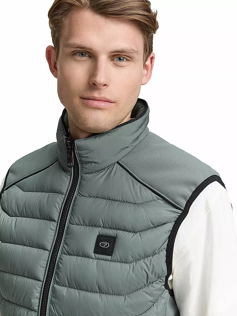 TOM TAILOR | Gilet matelassé | grün