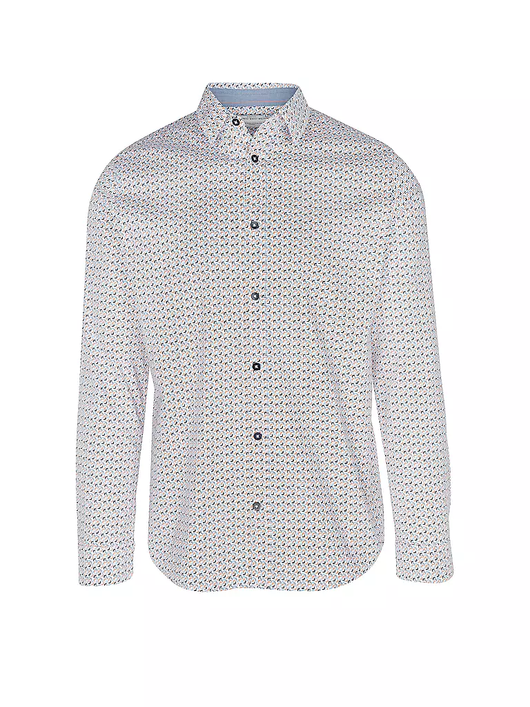 TOM TAILOR | Hemd Fitted | Orange