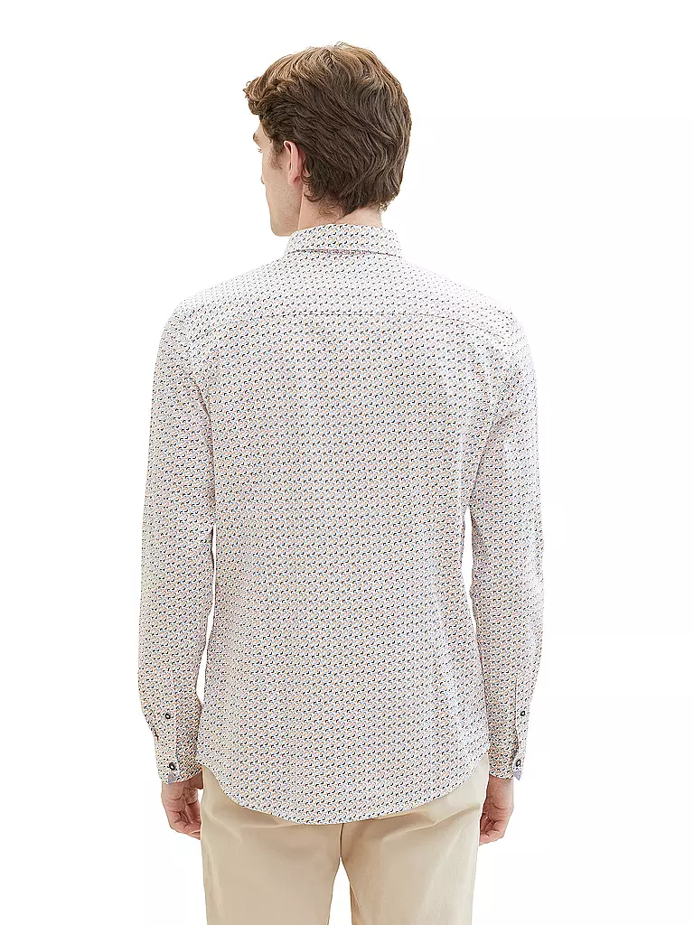 TOM TAILOR | Hemd Fitted | Orange