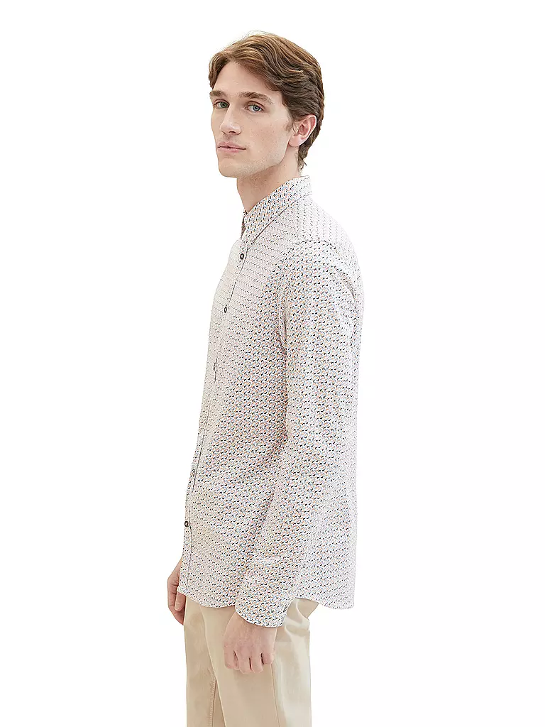 TOM TAILOR | Hemd Fitted | Orange