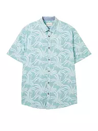 TOM TAILOR | Hemd Regular Fit  | Turquoise