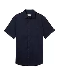 TOM TAILOR | Hemd Regular Fit  | Bleu foncé