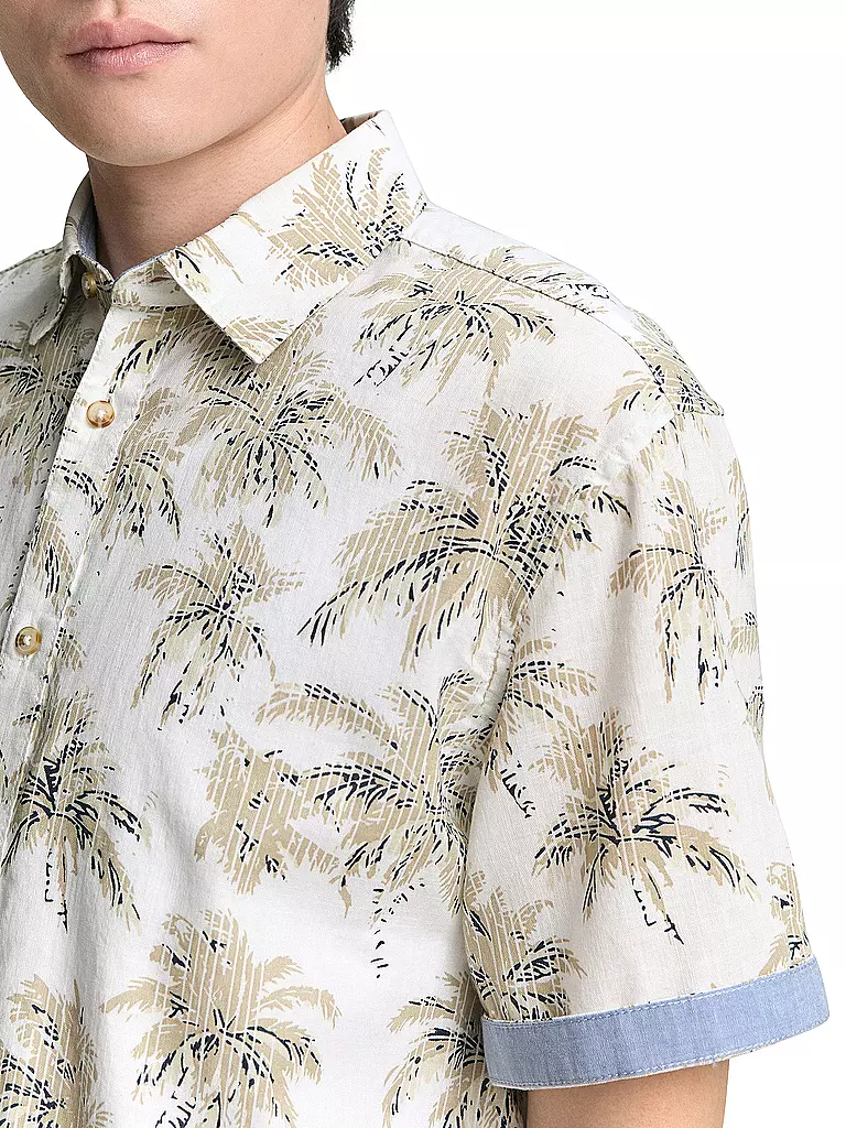 TOM TAILOR | Hemd Regular Fit  | weiss