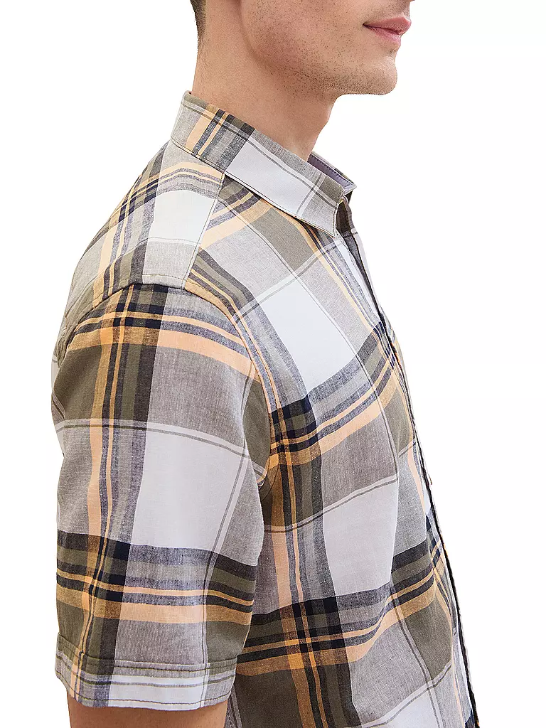 TOM TAILOR | Hemd Regular Fit | Olive