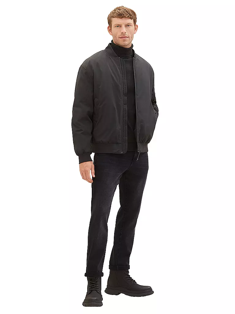 TOM TAILOR | Jeans coupe droite JOSH | schwarz