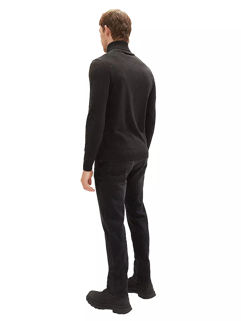 TOM TAILOR | Jeans coupe droite JOSH | schwarz