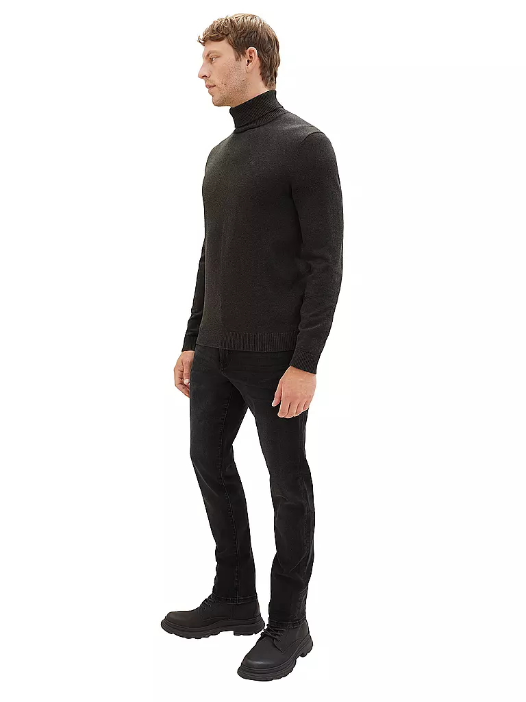 TOM TAILOR | Jeans coupe droite JOSH | schwarz