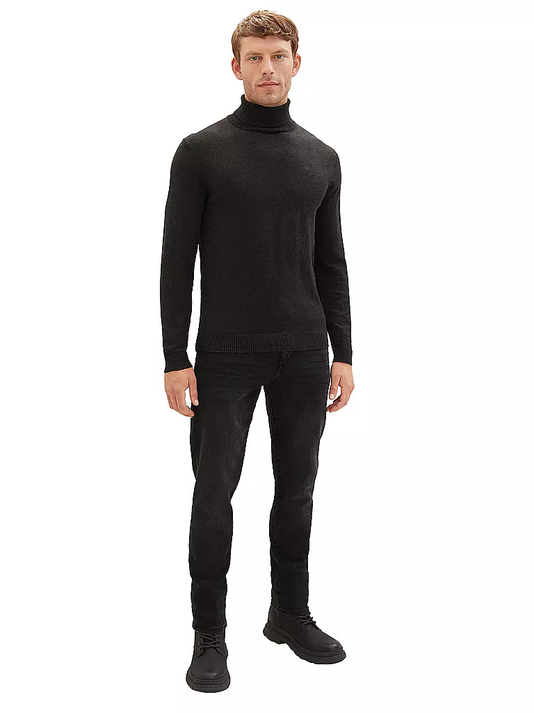 TOM TAILOR | Jeans coupe droite JOSH | schwarz