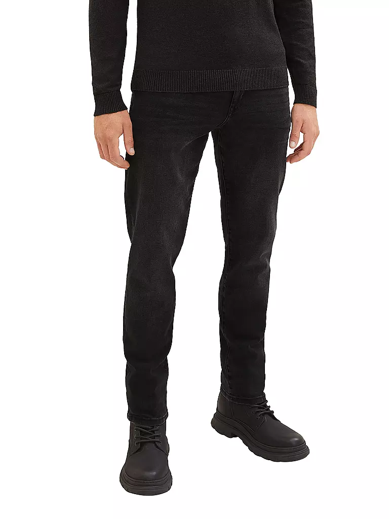 TOM TAILOR | Jeans coupe droite JOSH | schwarz