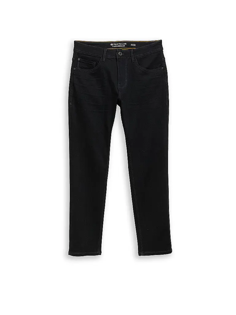TOM TAILOR | Jeans Coupe fuselée | schwarz