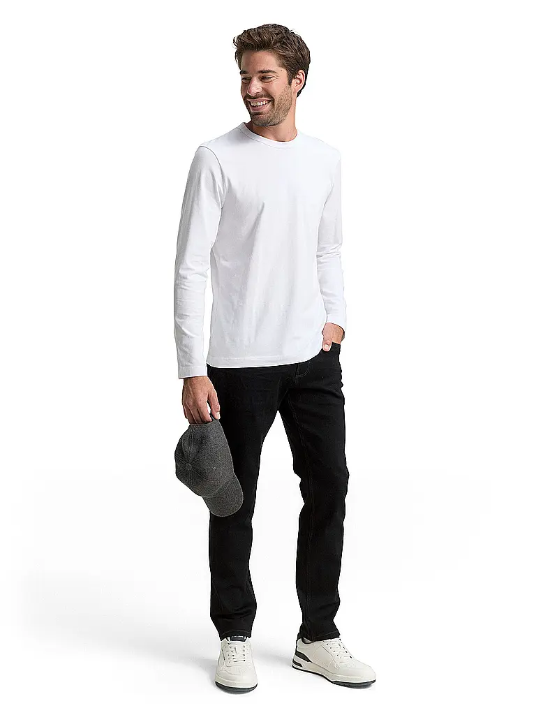 TOM TAILOR | Jeans Coupe fuselée | schwarz