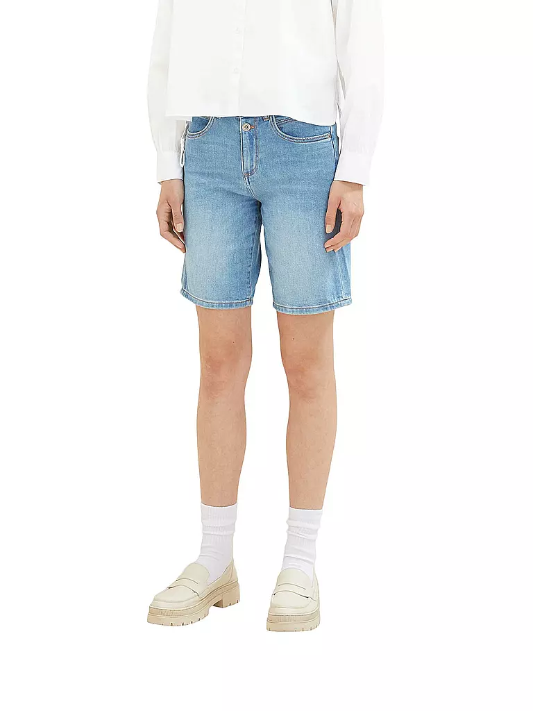 TOM TAILOR | Jeans Shorts | Bleu clair
