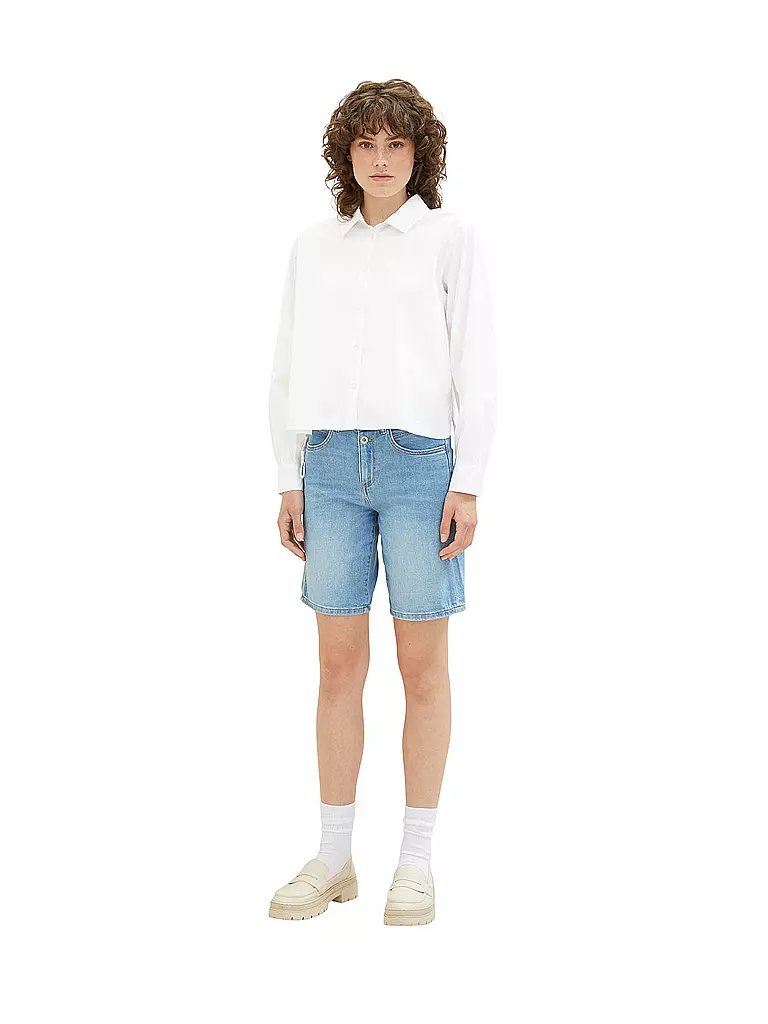 TOM TAILOR | Jeans Shorts | Bleu clair