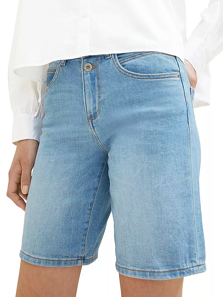 TOM TAILOR | Jeans Shorts | Bleu clair