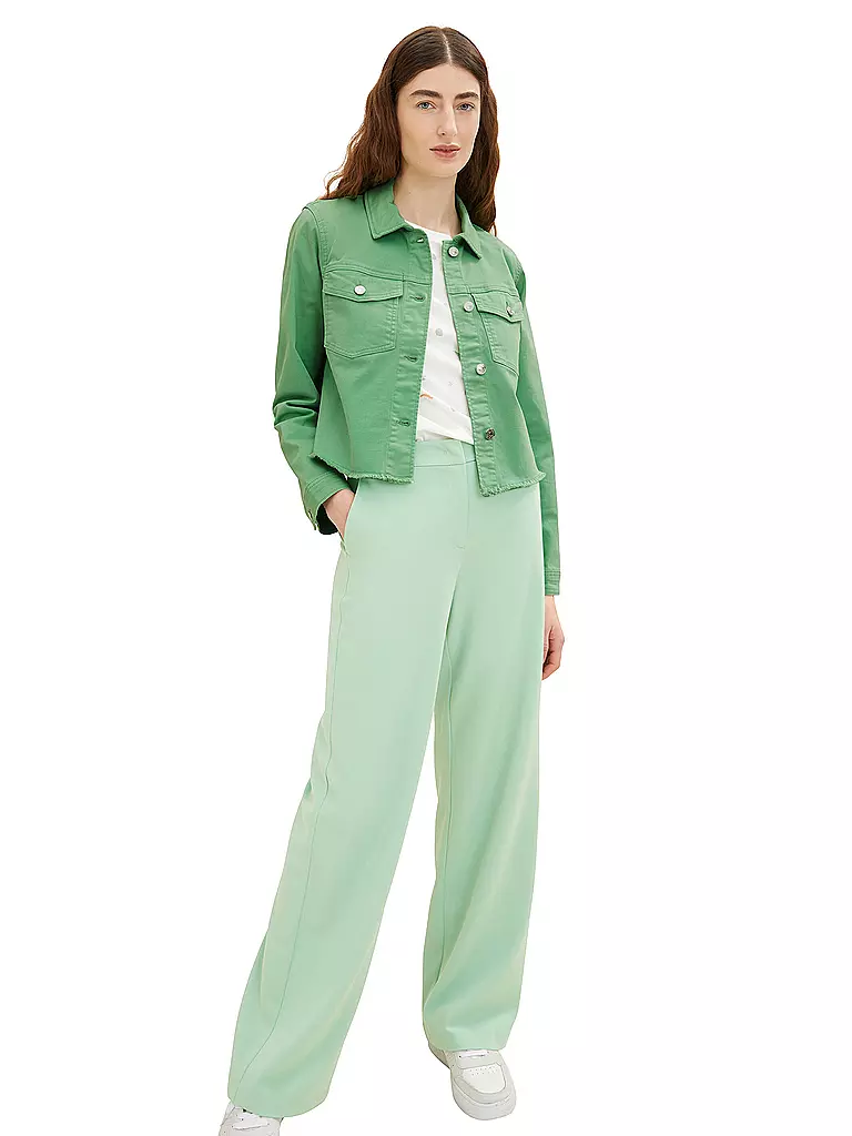 TOM TAILOR | Jeansjacke | Vert