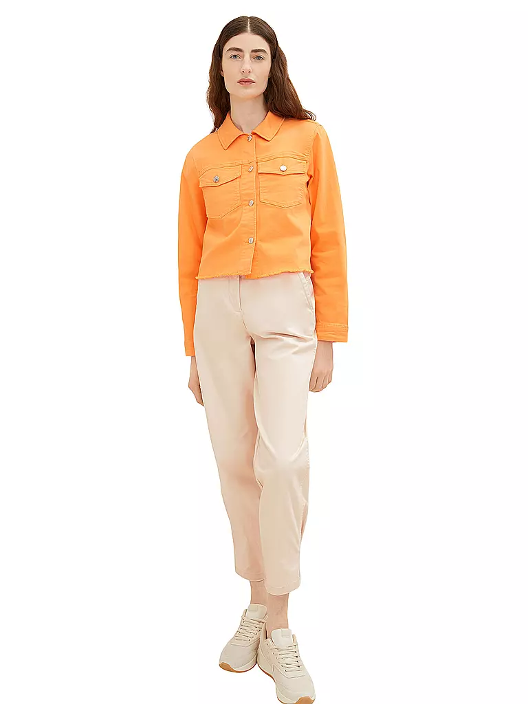 TOM TAILOR | Jeansjacke | Orange