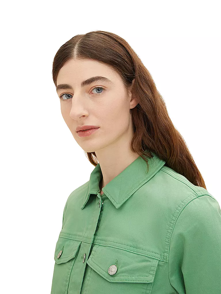 TOM TAILOR | Jeansjacke | Vert