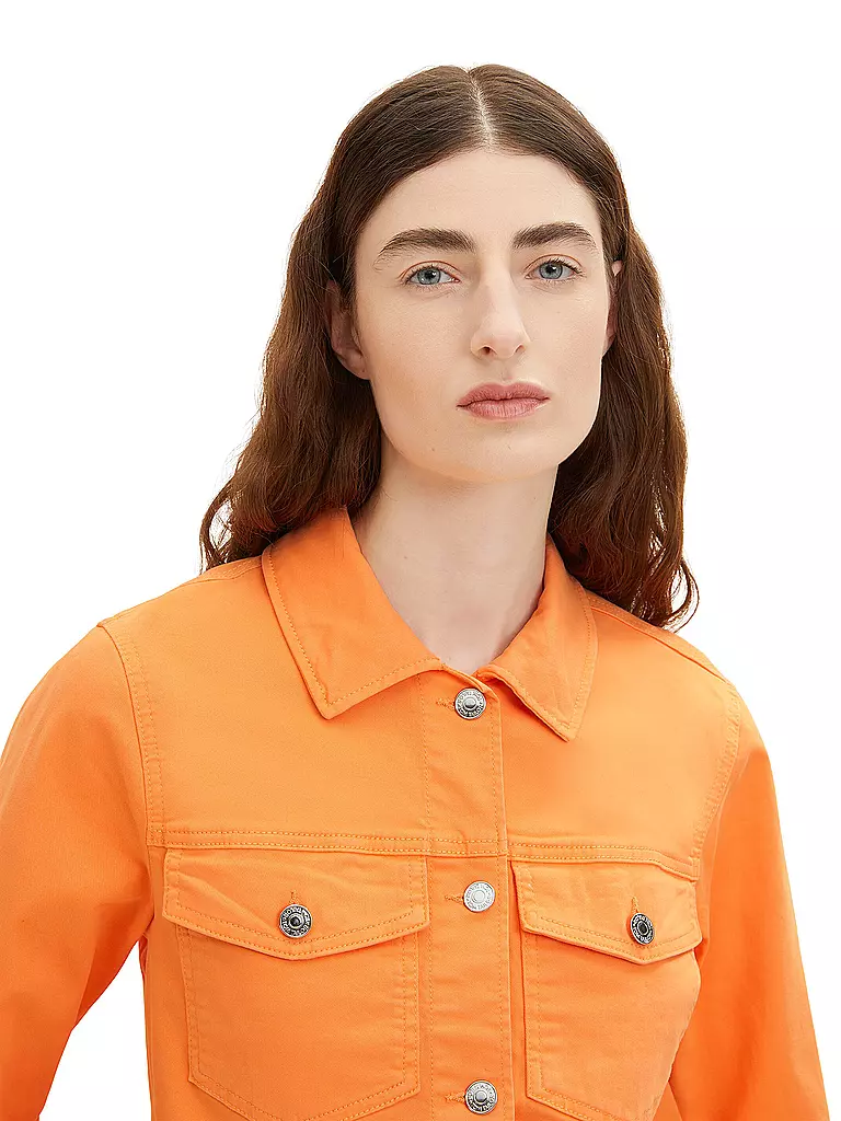 TOM TAILOR | Jeansjacke | Orange