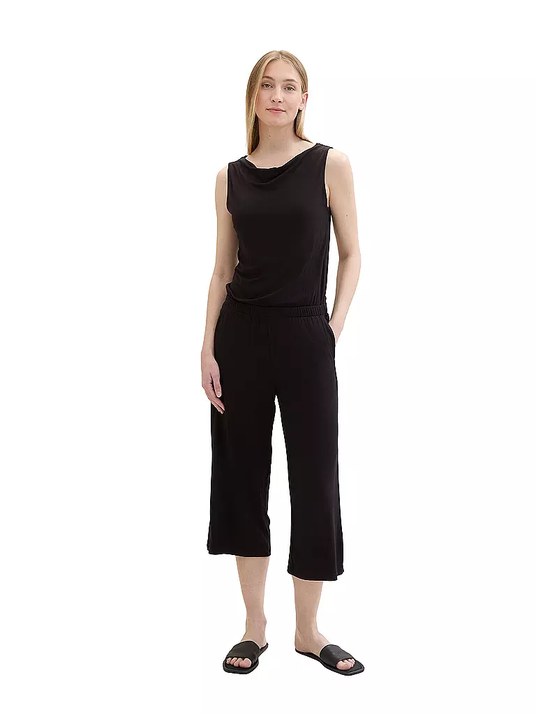 TOM TAILOR | Jumpsuit | Noir