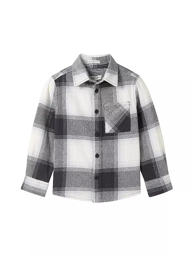 TOM TAILOR | Jungen Overschirt  | Crème
