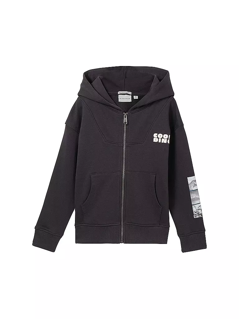TOM TAILOR | Jungen Sweatjacke | Gris