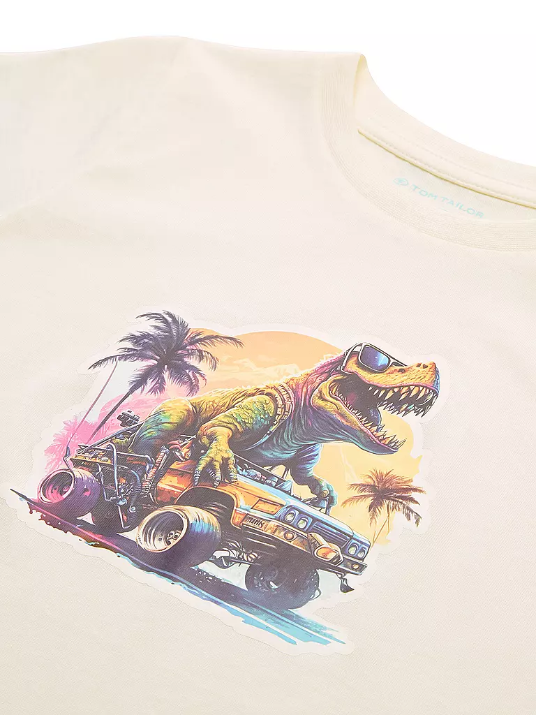 TOM TAILOR | Jungen T-Shirt  | Blanc
