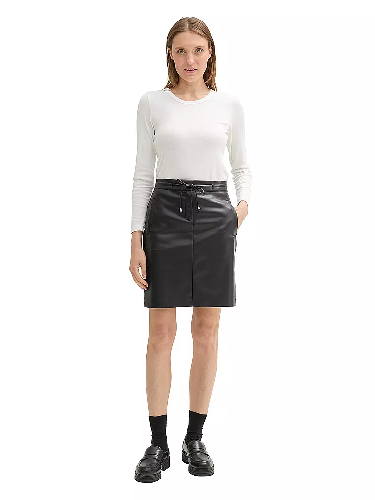 TOM TAILOR | Jupe | Noir