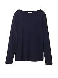 TOM TAILOR | Langarmshirt  | Bleu